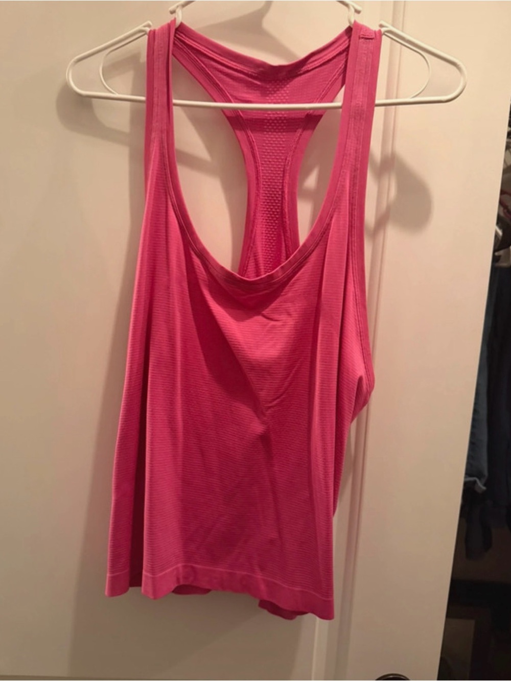 lululemon athletica Hot Pink Racerback Performance Tank